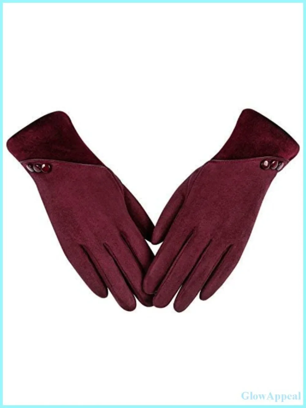 Women's Winter Warm Gloves with Touch Screen Fingertips, Fleece Lined Windproof